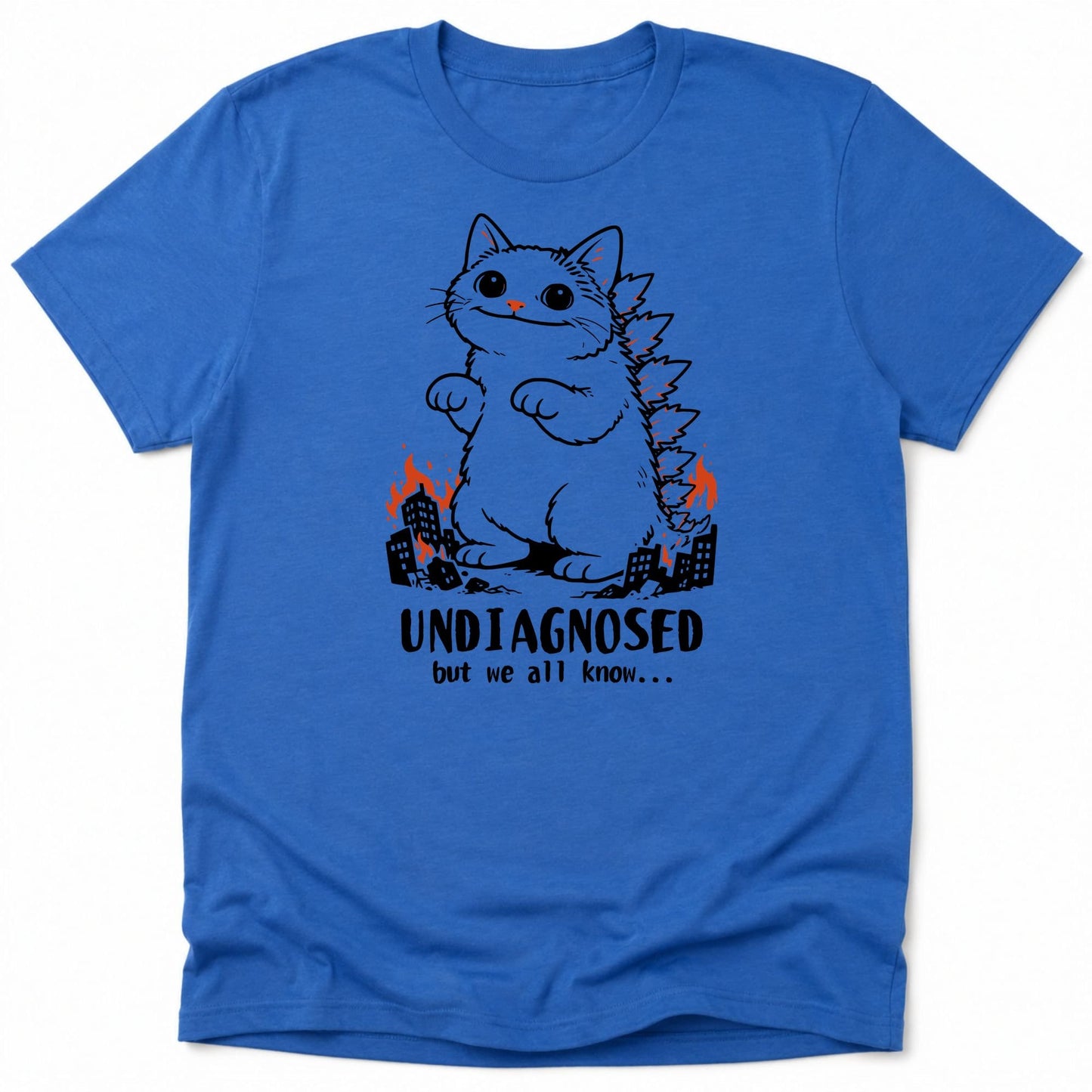 Undiagnosed Kyattojira Everyday Softstyle Tee Heather Royal / S 12783299634634700566 T-Shirt
