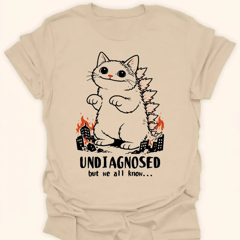 Undiagnosed Kyattojira Everyday Softstyle Tee Sand / S 14600536186966897234 T-Shirt
