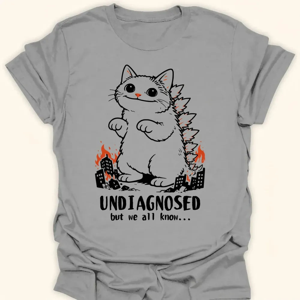 Undiagnosed Kyattojira Everyday Softstyle Tee Sport Grey / S 77258732517112091239 T-Shirt