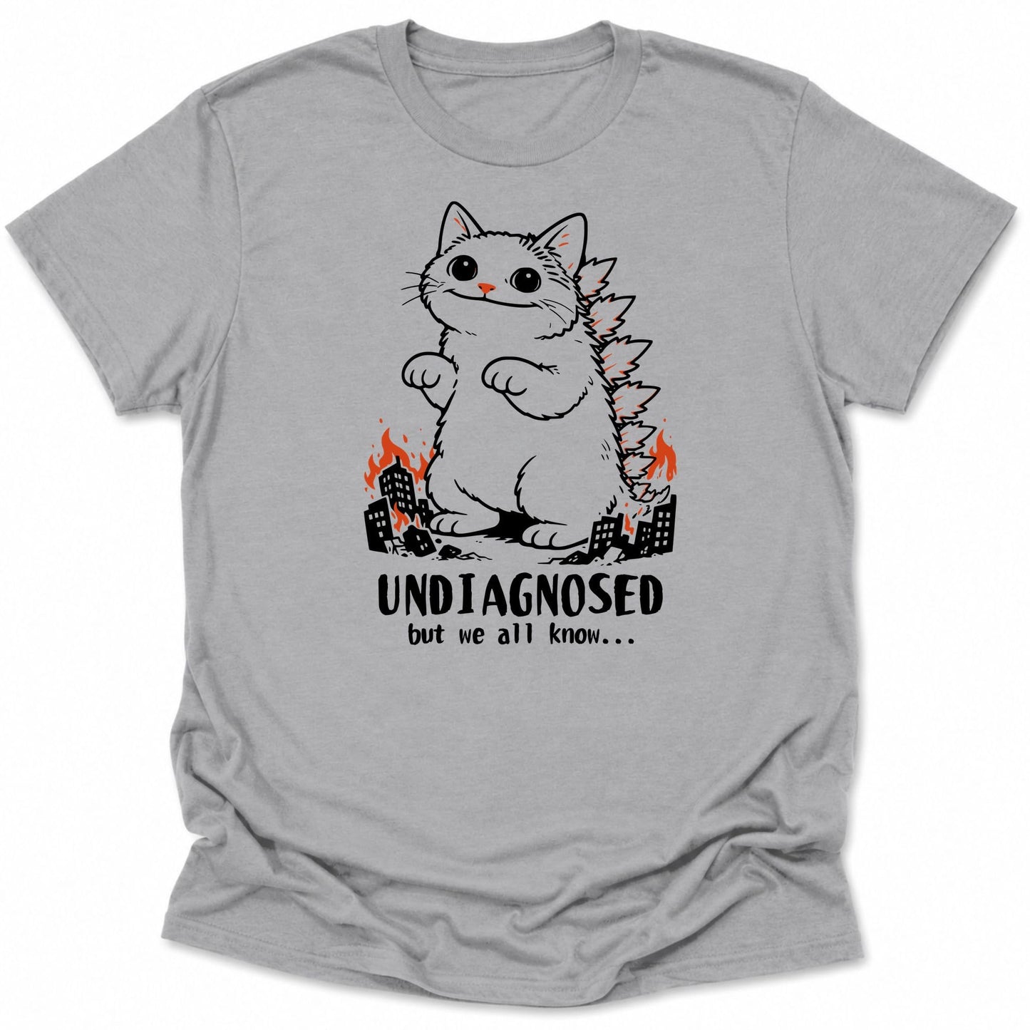 Undiagnosed Kyattojira Everyday Softstyle Tee Sport Grey / S 77258732517112091239 T-Shirt