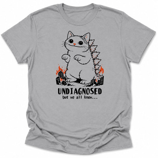 Undiagnosed Kyattojira Everyday Softstyle Tee Sport Grey / S 77258732517112091239 T-Shirt