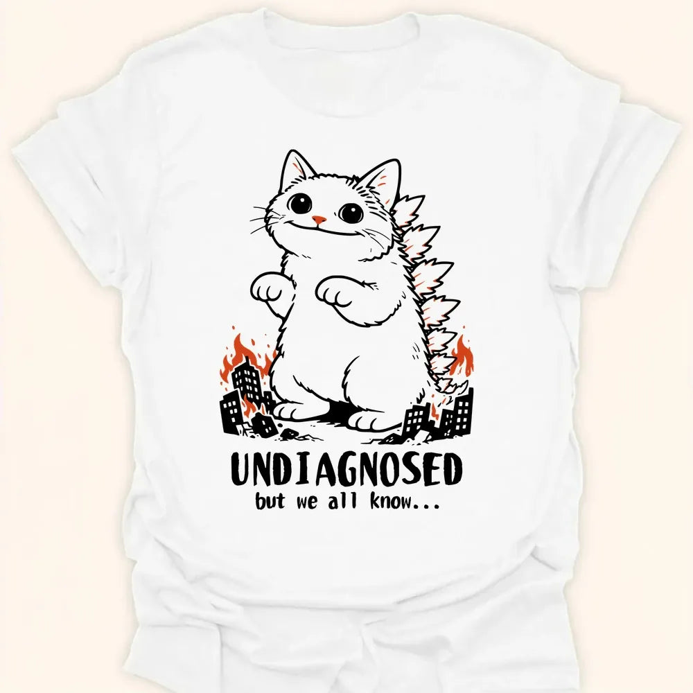 Undiagnosed Kyattojira Everyday Softstyle Tee White / S 19990180098211130227 T-Shirt