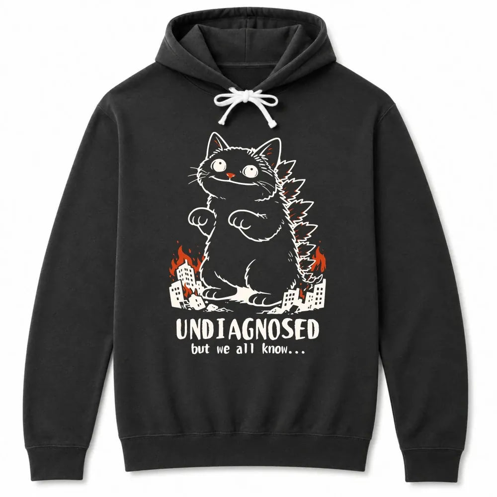 Undiagnosed Kyattojira Hoodie Black / S 32949128621965272106 Hoodie