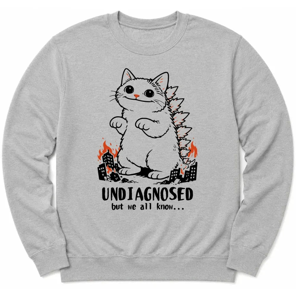 Undiagnosed Kyattojira Sweatshirt Sport Grey / S 19165109234328128815 Sweatshirt