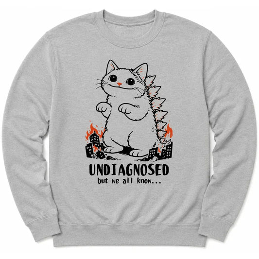 Undiagnosed Kyattojira Sweatshirt Sport Grey / S 19165109234328128815 Sweatshirt