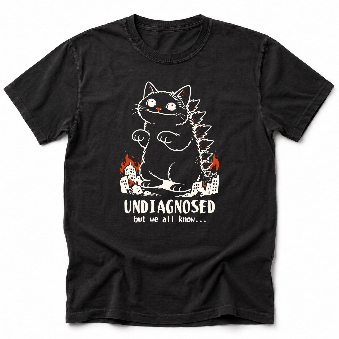 Undiagnosed Kyattojira T-Shirt Black / S 14870891487519796907 T-Shirt