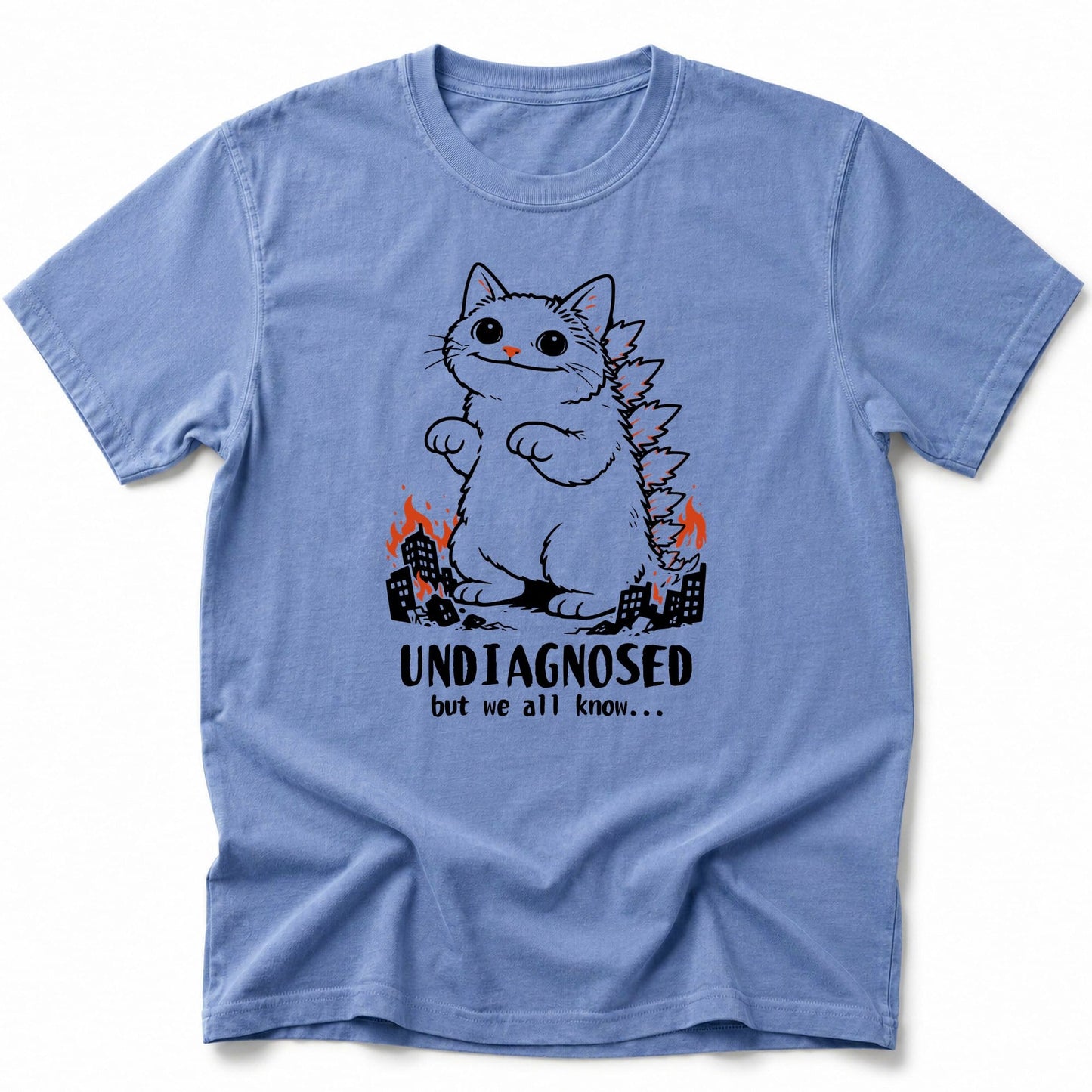 Undiagnosed Kyattojira T-Shirt Blue Jean / S 31548559730807259251 T-Shirt
