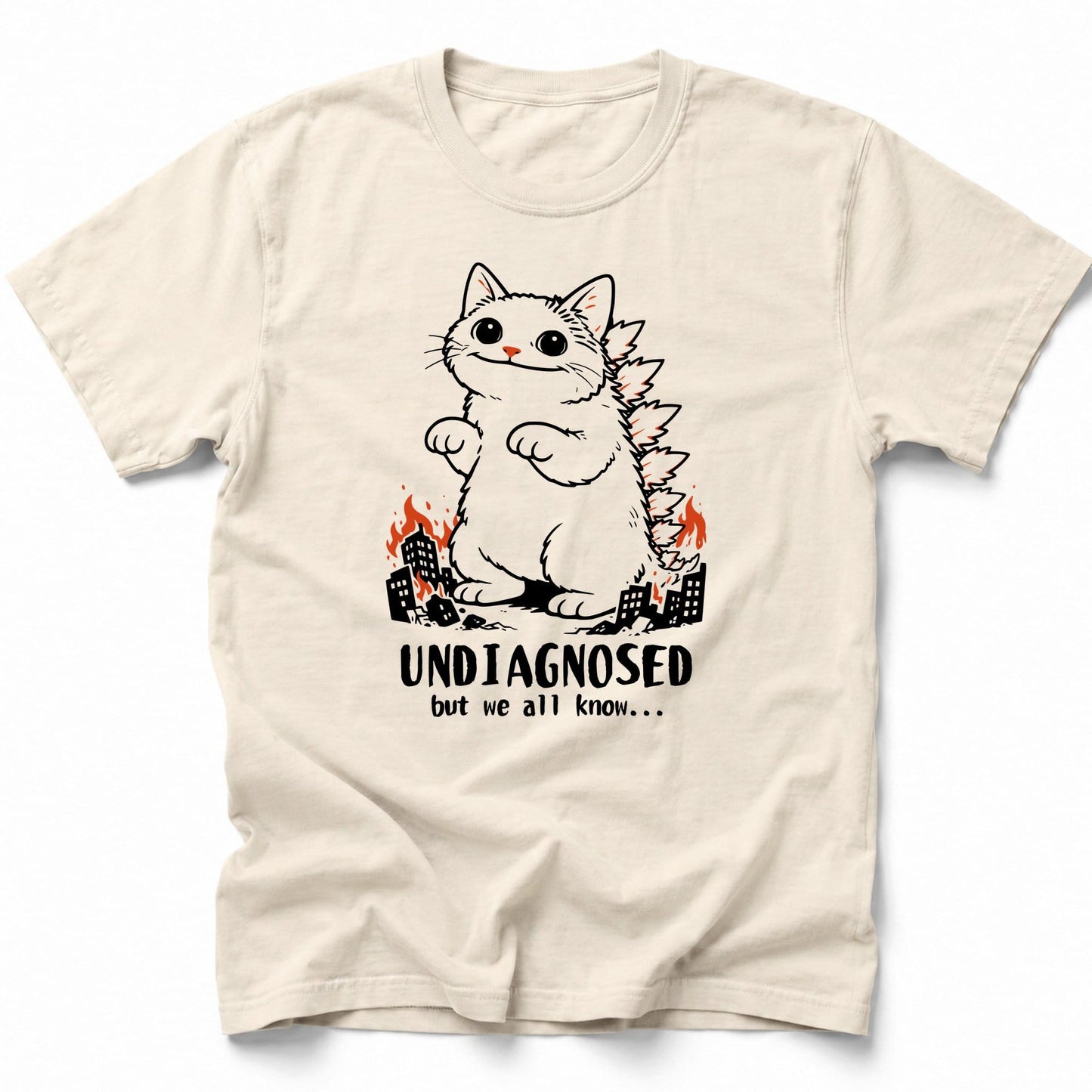Undiagnosed Kyattojira T-Shirt Ivory / S 27335280797432979987 T-Shirt