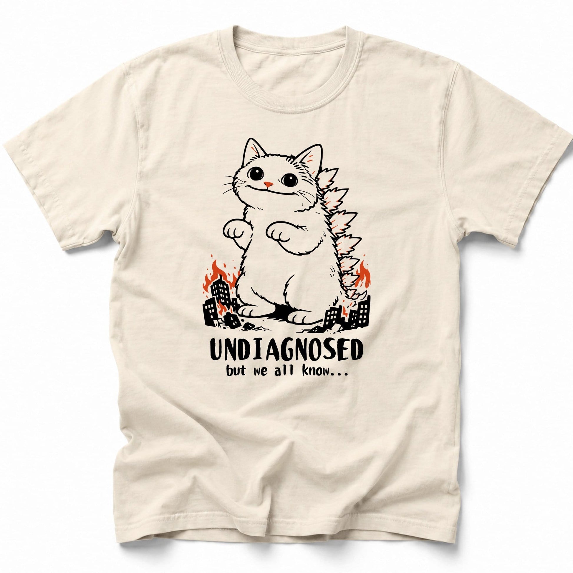 Undiagnosed Kyattojira T-Shirt Ivory / S 27335280797432979987 T-Shirt