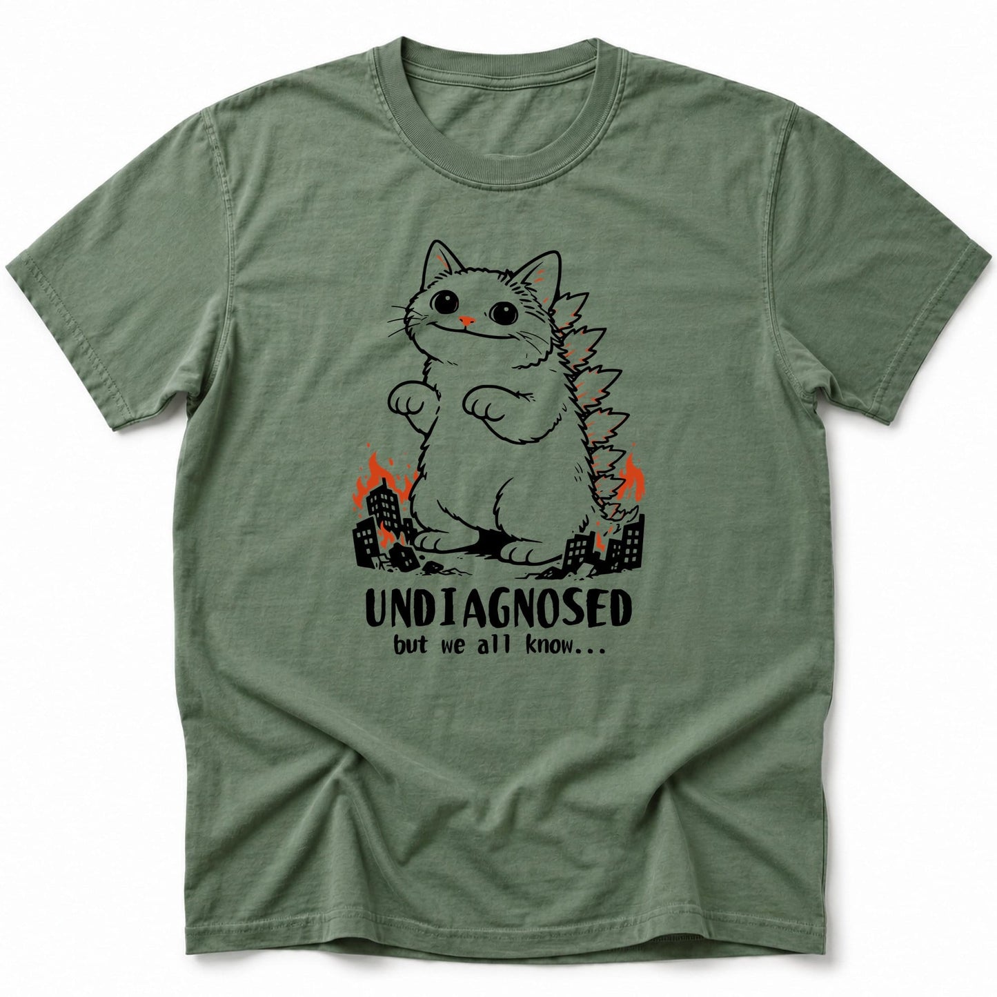Undiagnosed Kyattojira T-Shirt Moss / S 33663858299344674937 T-Shirt