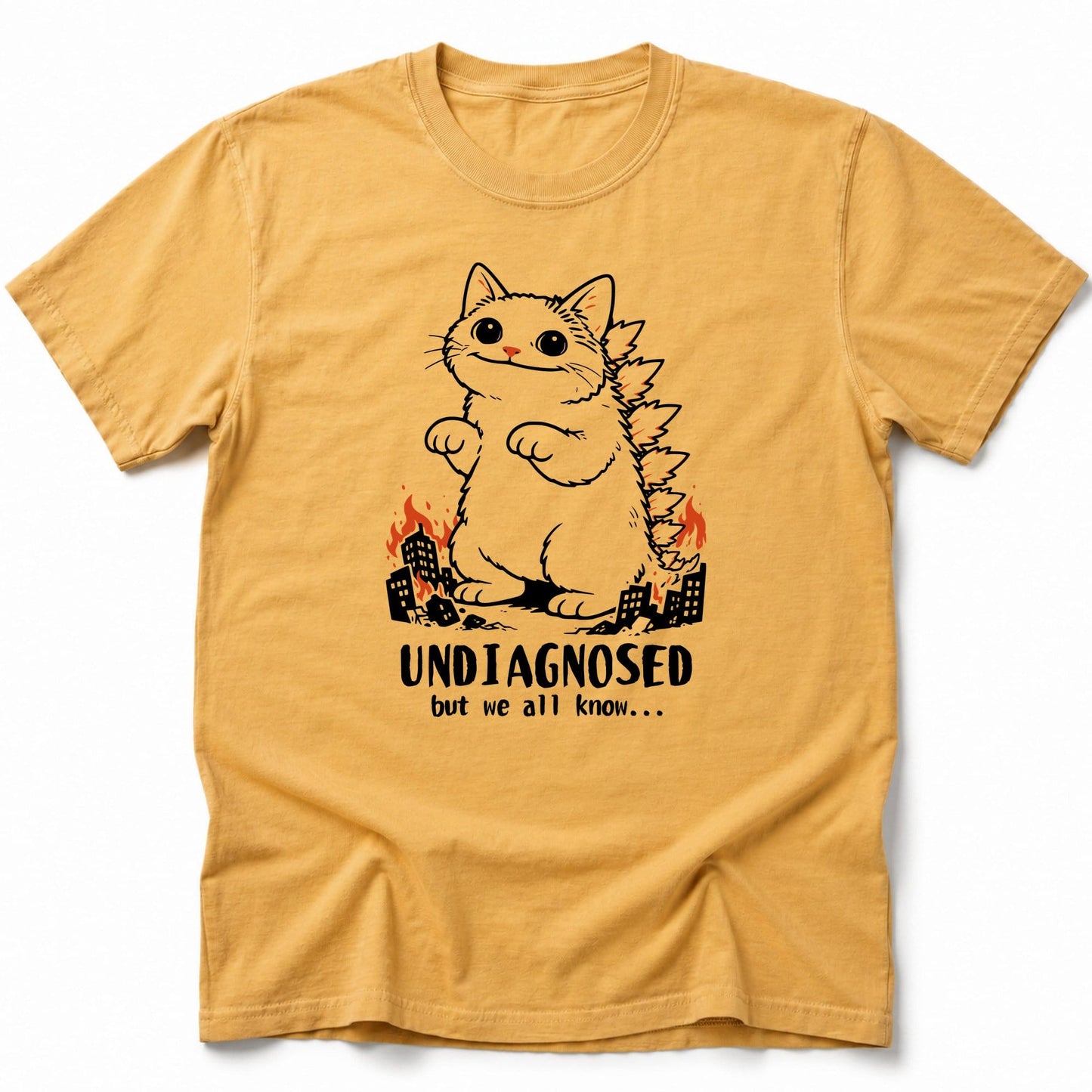 Undiagnosed Kyattojira T-Shirt Mustard / S 29808708618690721055 T-Shirt