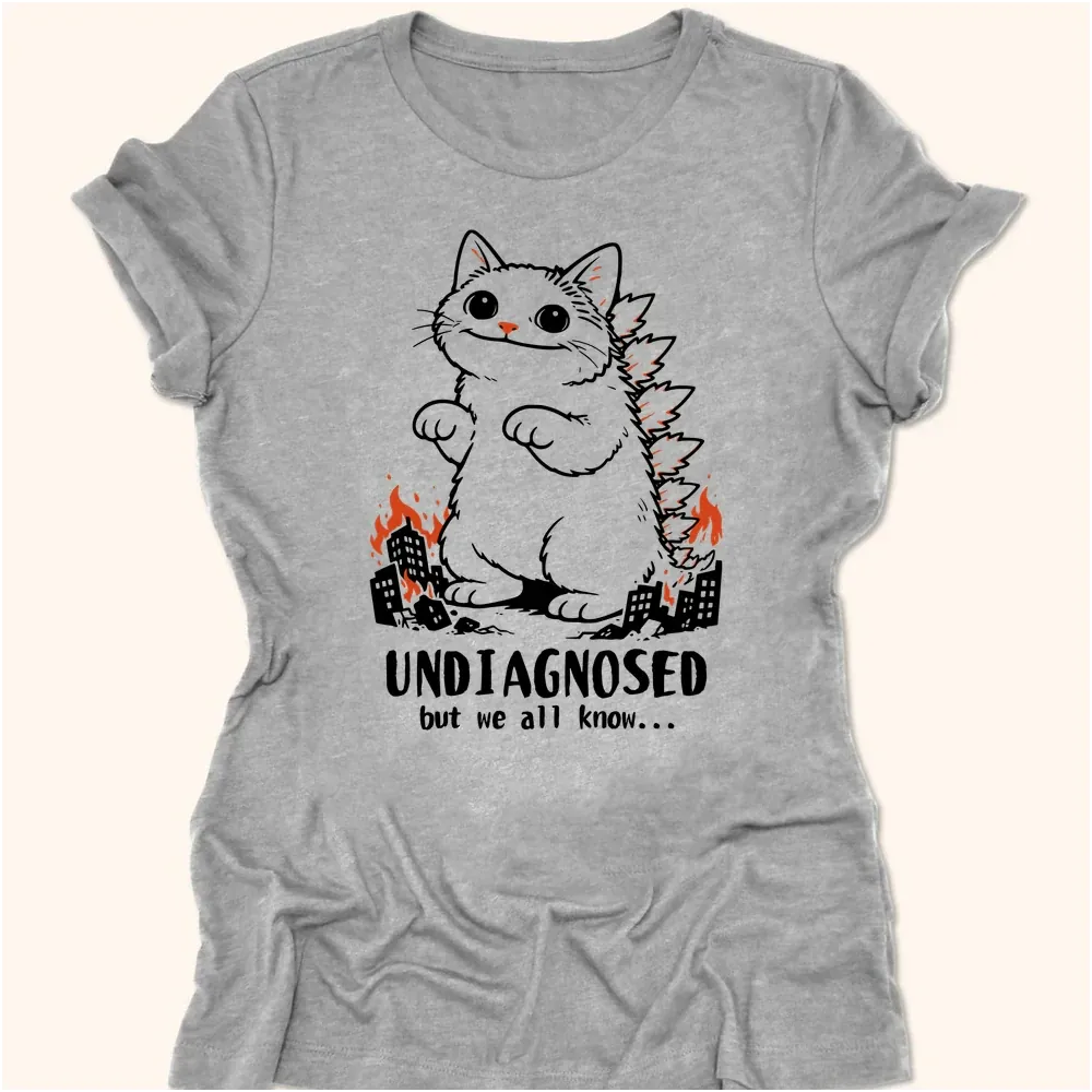 Undiagnosed Kyattojira Womens Tee Athletic Heather / S 27994554742084870872 T-Shirt