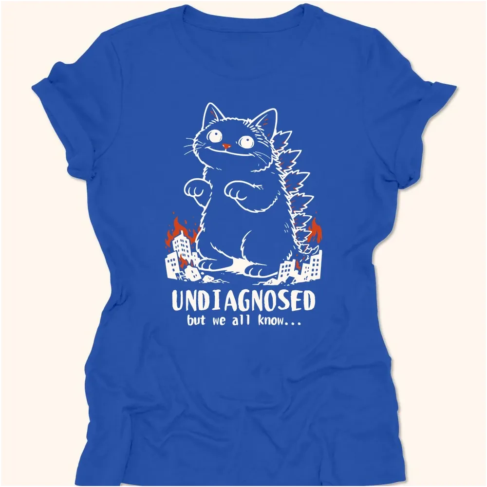Undiagnosed Kyattojira Womens Tee True Royal / S 23416191479227547343 T-Shirt