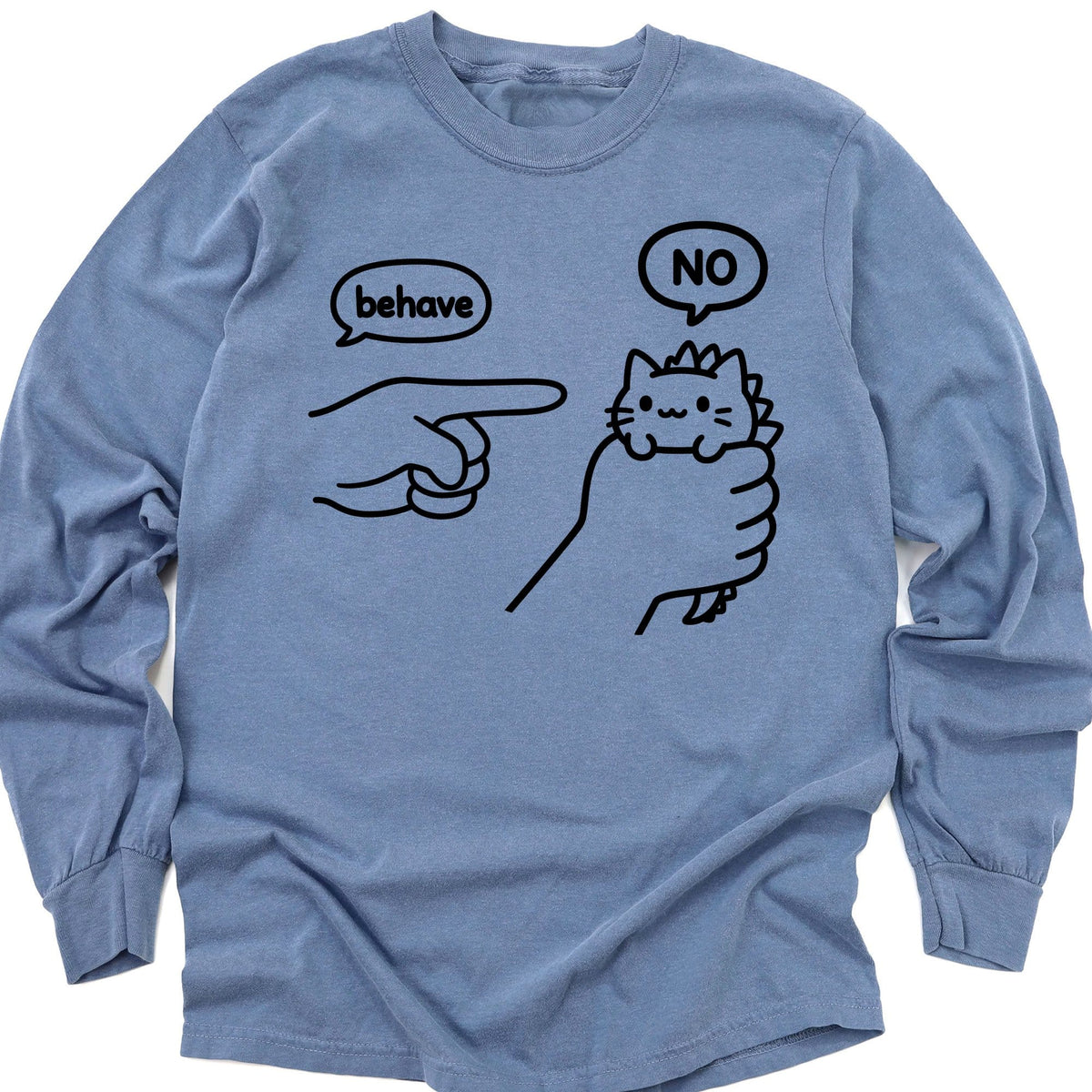 Untameable Long Sleeve Blue Jean / M 31592997779372547189 Long-sleeve