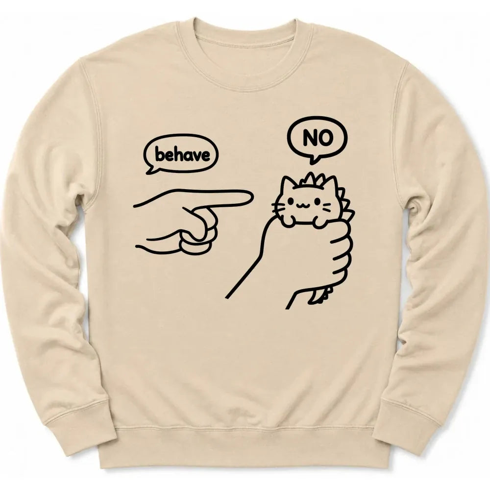 Untameable Sweatshirt Sand / S 12735096675212649878 Sweatshirt