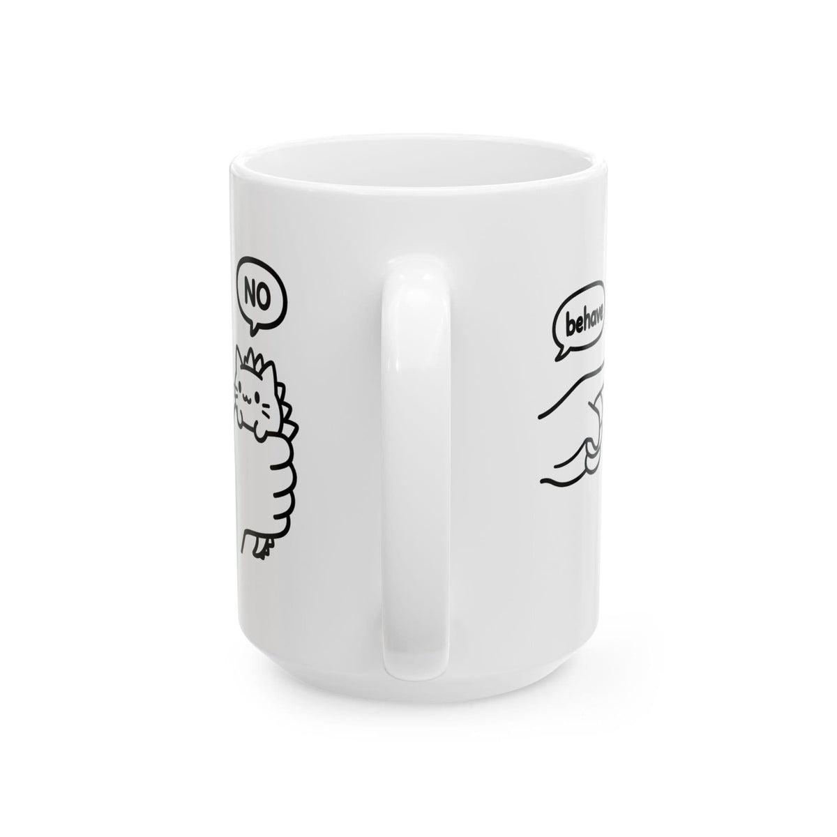 Untameable White Mug (15oz) 15oz 23807087751683123384 Mug