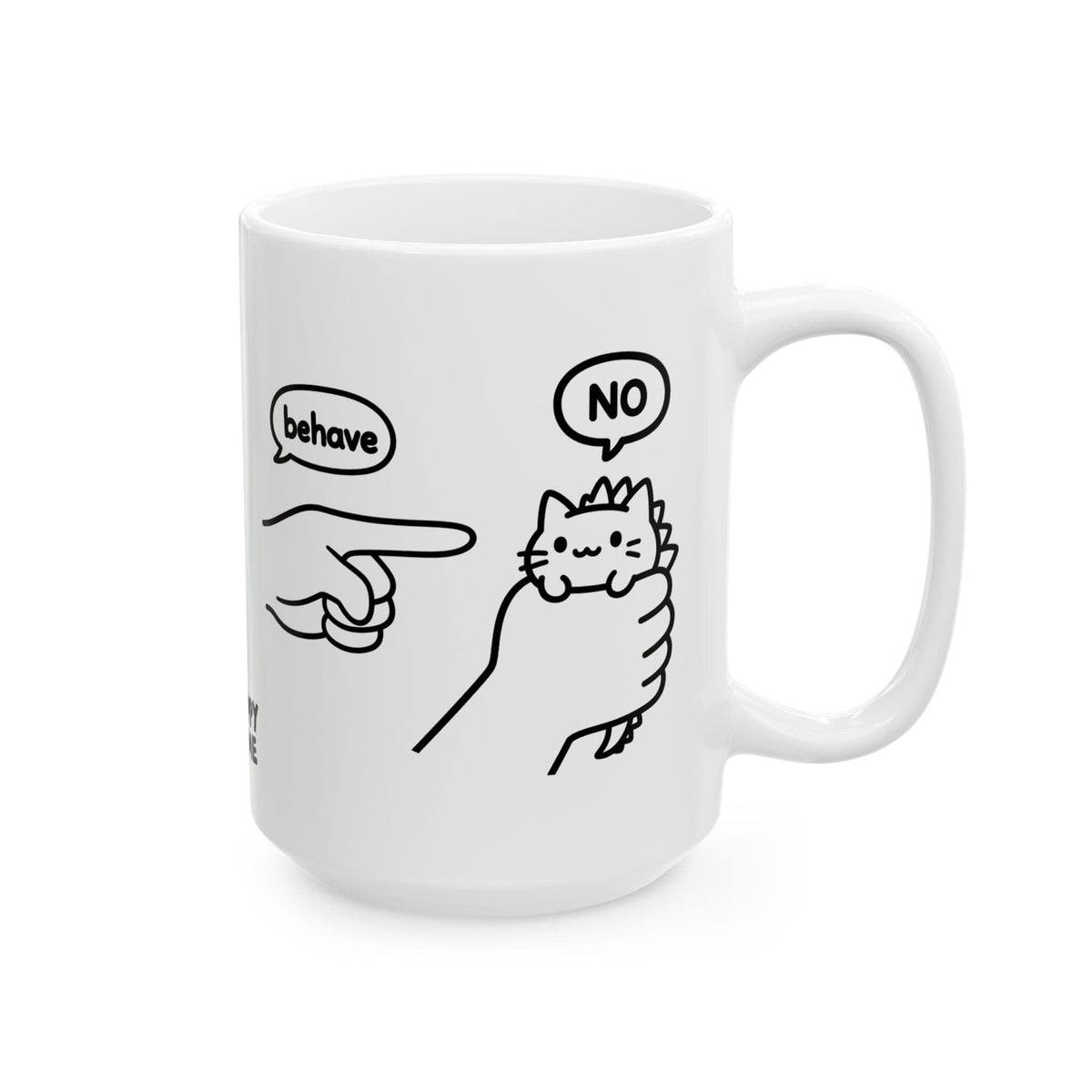 Untameable White Mug (15oz) 15oz 23807087751683123384 Mug