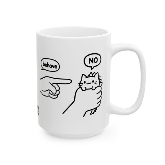 Untameable White Mug (15oz) 15oz 23807087751683123384 Mug