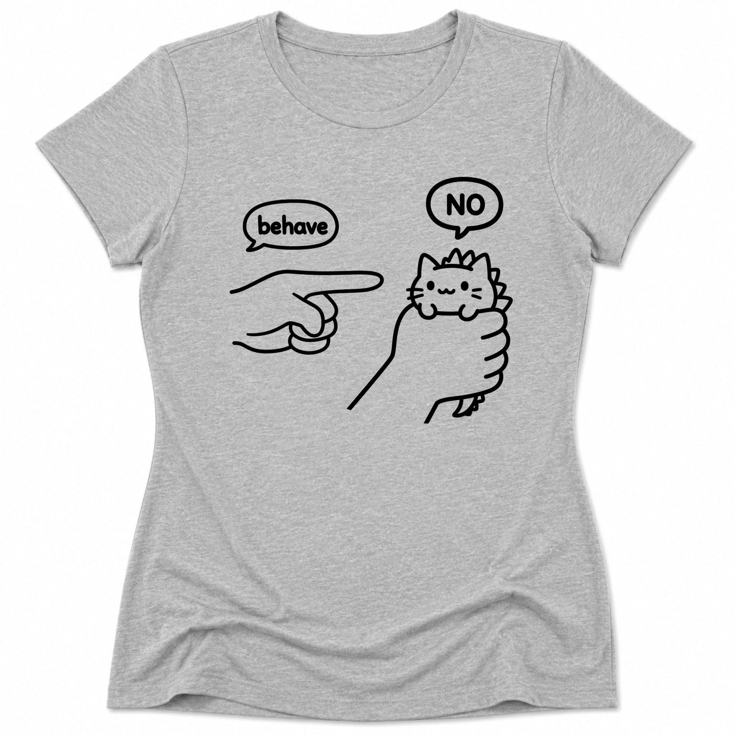 Untameable Womens Tee Athletic Heather / S 55391114207304987948 T-Shirt
