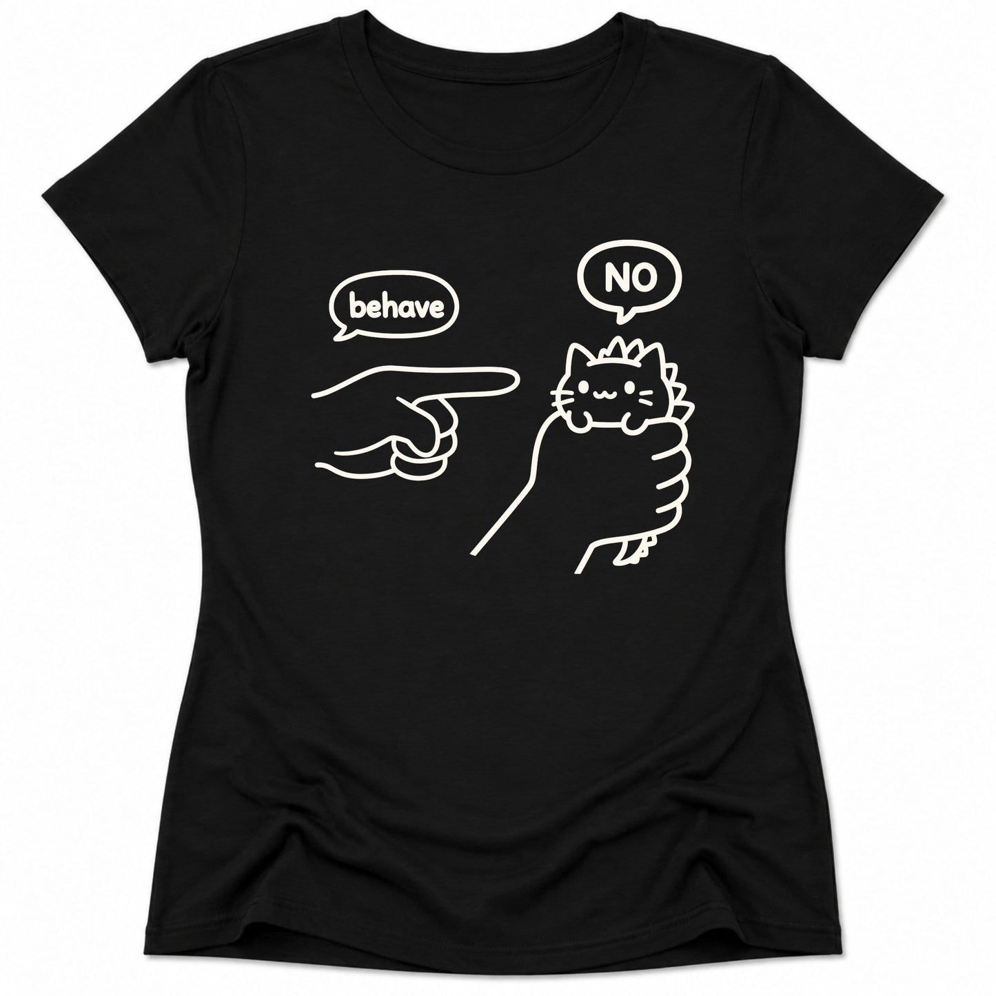 Untameable Womens Tee Black / S 31686694018319679653 T-Shirt