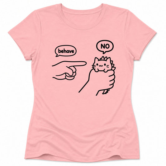 Untameable Womens Tee Pink / S 16057431678781957517 T-Shirt