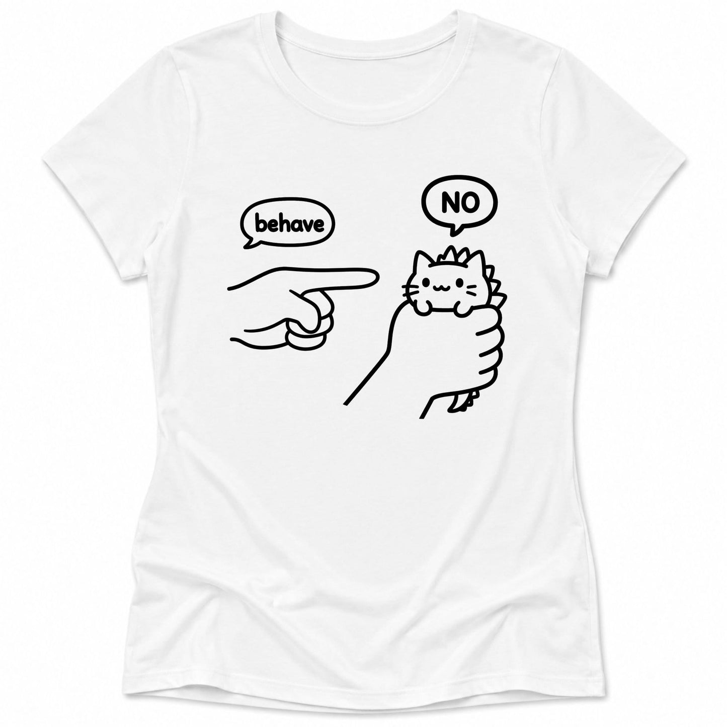 Untameable Womens Tee White / S 16160955440330811859 T-Shirt