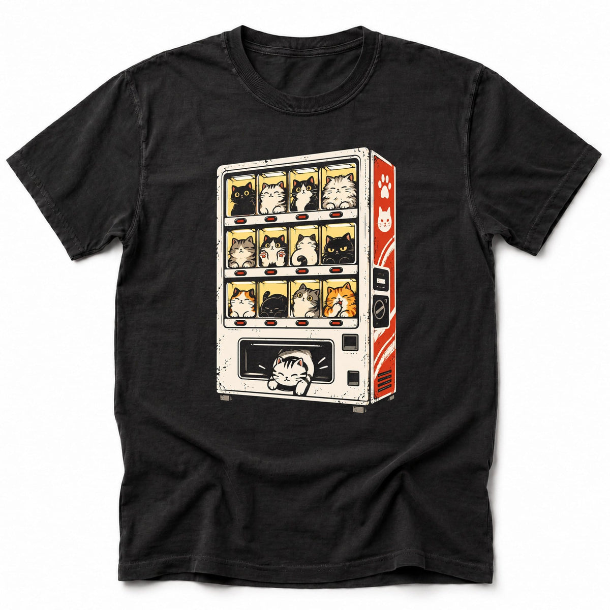 Vending Nyan T-Shirt Black / S 42935641718249911127 T-Shirt