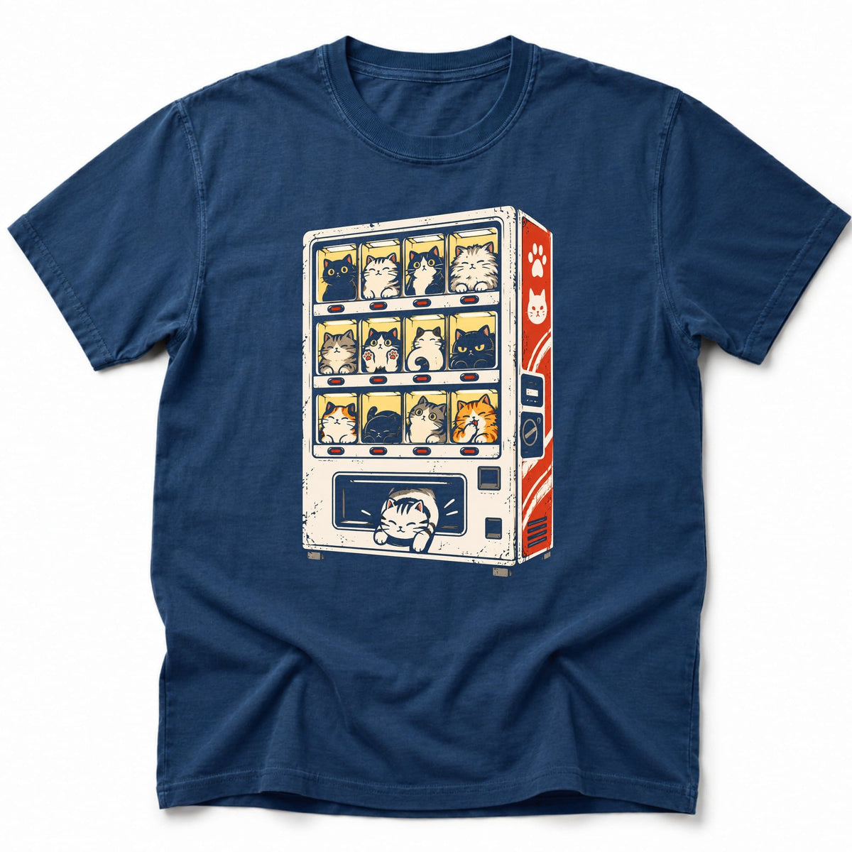 Vending Nyan T-Shirt Navy / S 20784919388219645851 T-Shirt