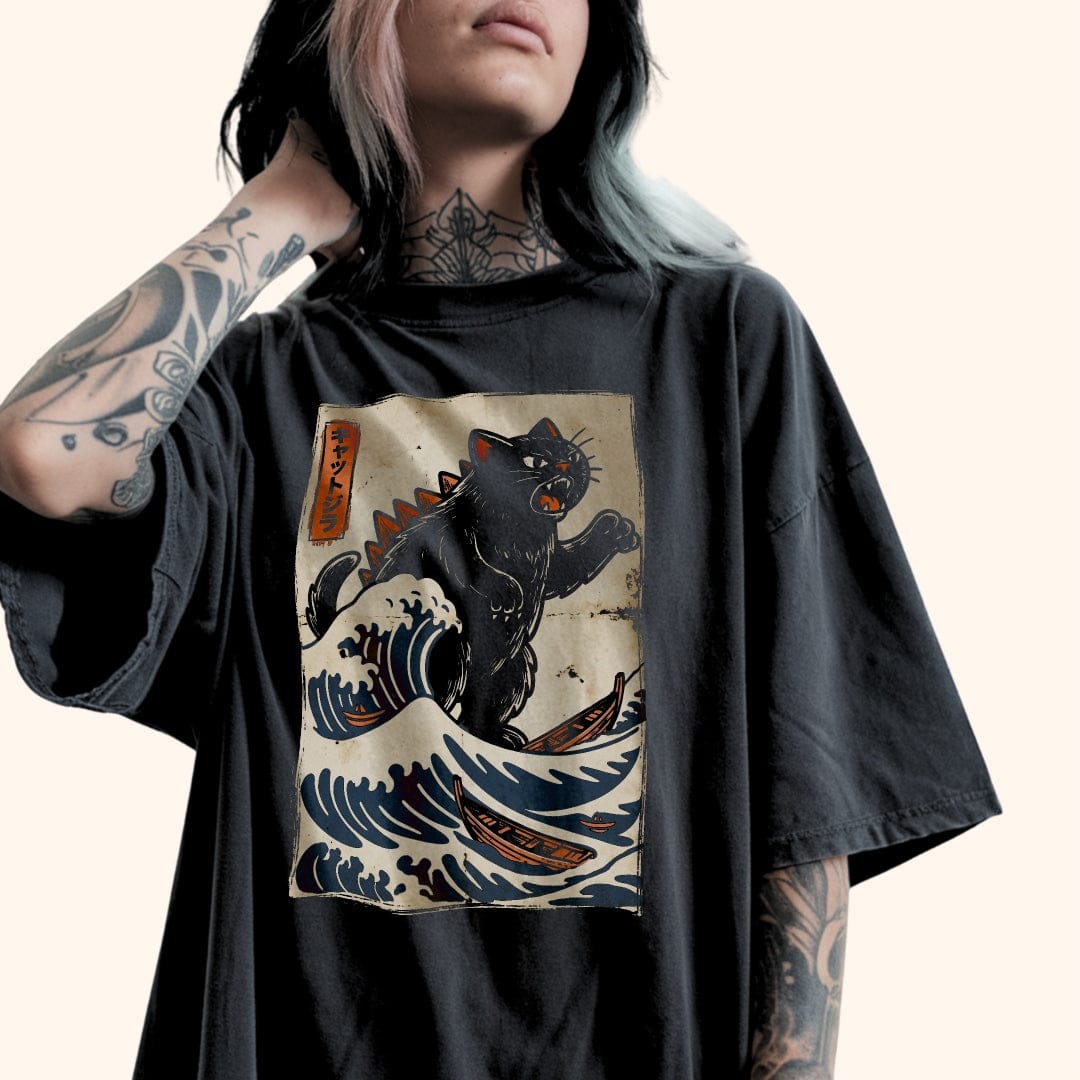 Vintage Wave Of Kyattojira T-Shirt T-Shirt