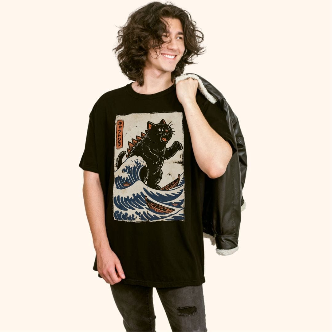 Vintage Wave Of Kyattojira T-Shirt T-Shirt