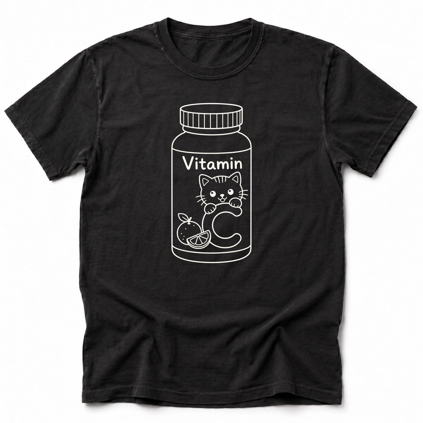 Vitamin C T-Shirt Black / S 19122494255808496650 T-Shirt