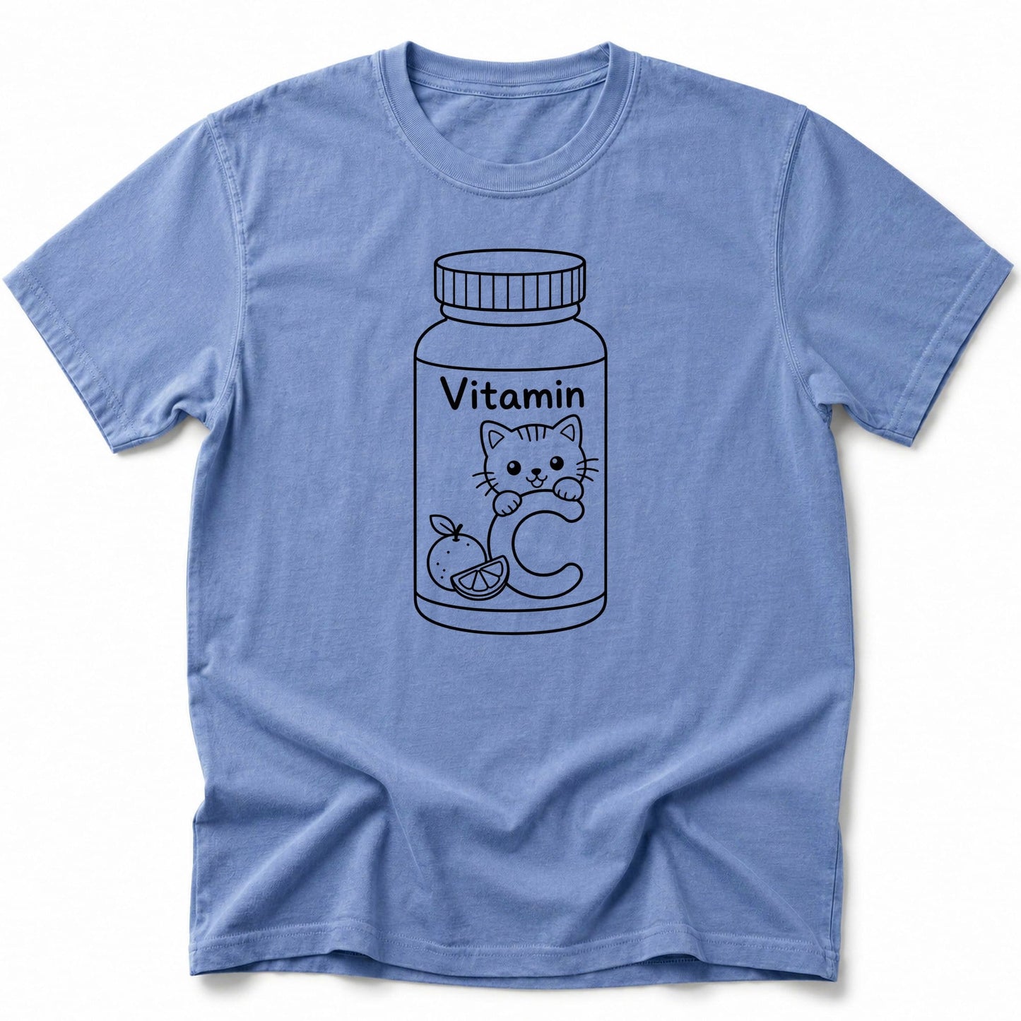 Vitamin C T-Shirt Blue Jean / S 22480383433146346218 T-Shirt