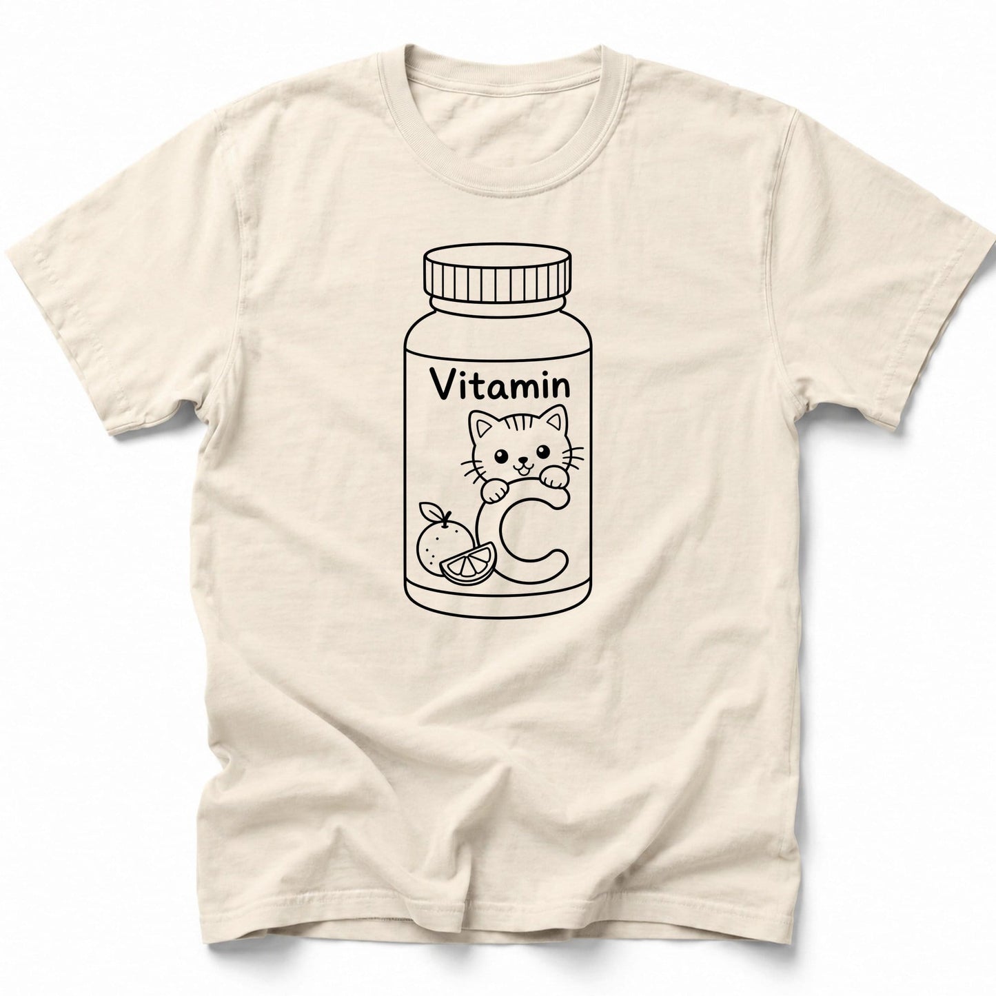 Vitamin C T-Shirt Ivory / S 46907097342547887209 T-Shirt
