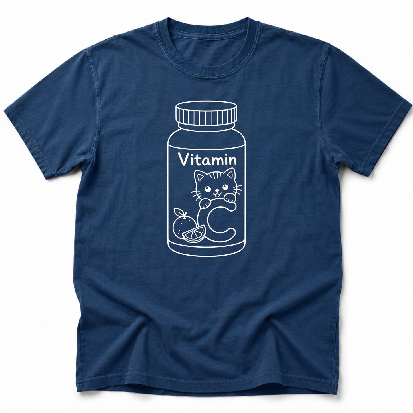 Vitamin C T-Shirt Navy / S 29721909678507054373 T-Shirt