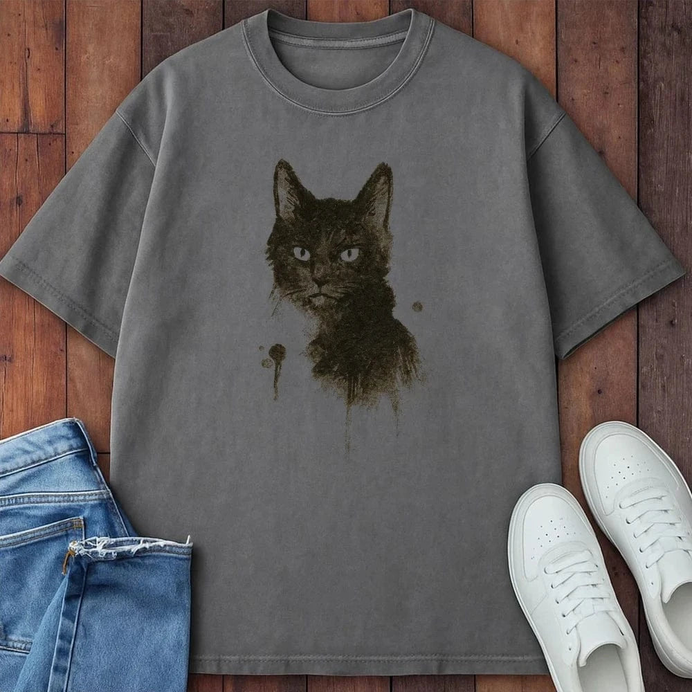 Void Drip T-Shirt Grey / S 11207641335683039232 T-Shirt