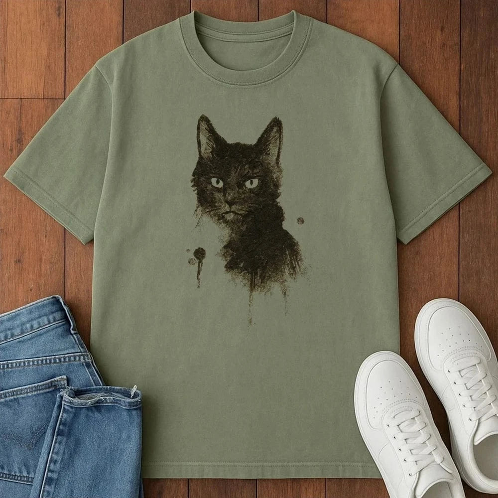 Void Drip T-Shirt Moss / S 87114865822076767161 T-Shirt