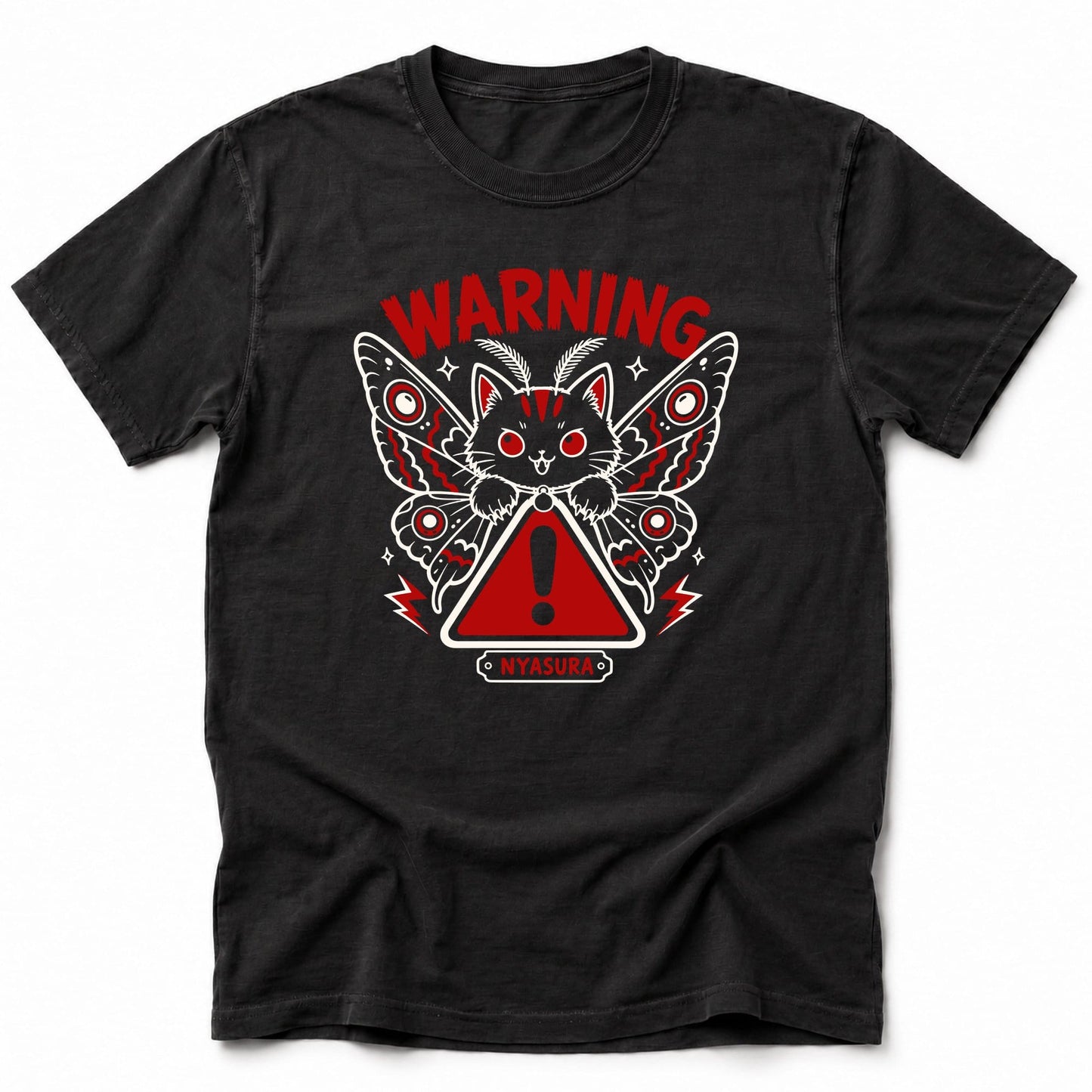 Warning Nyasura T-Shirt Black / S 61178875279908868138 T-Shirt