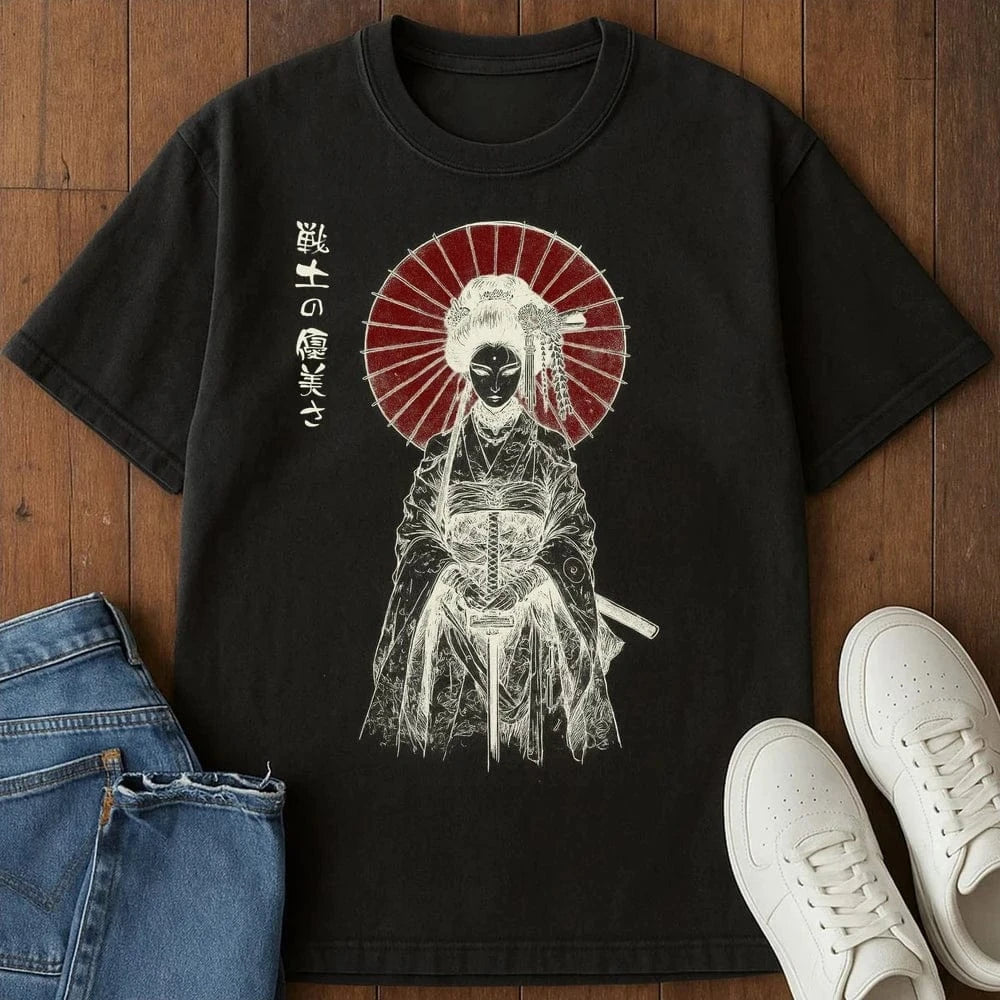 Warrior Elegance T-Shirt Black / S 15101673986764672655 T-Shirt