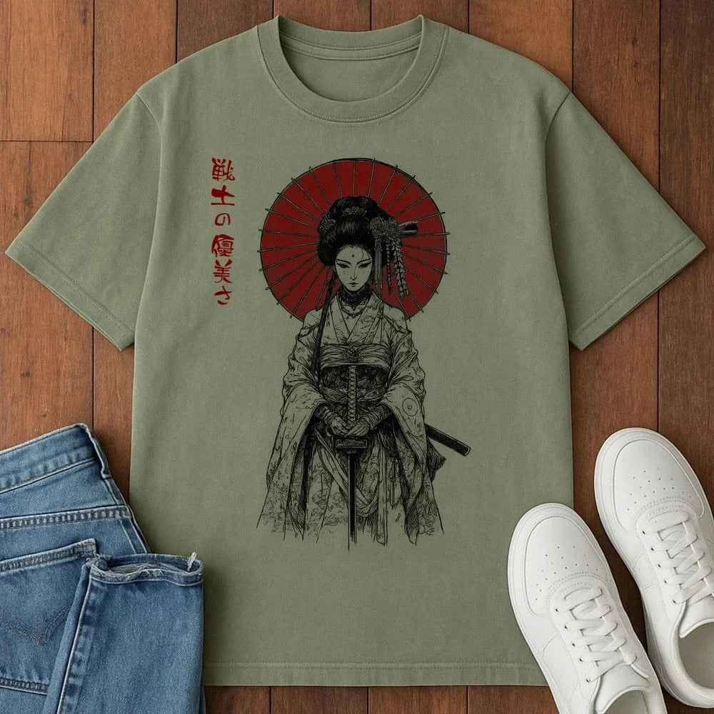 Warrior Elegance T-Shirt Moss / S 75456035021664255197 T-Shirt