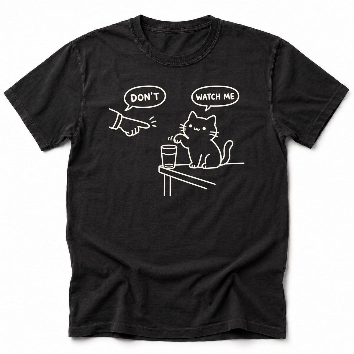 Watch Me T-Shirt Black / S 27290055338883682278 T-Shirt