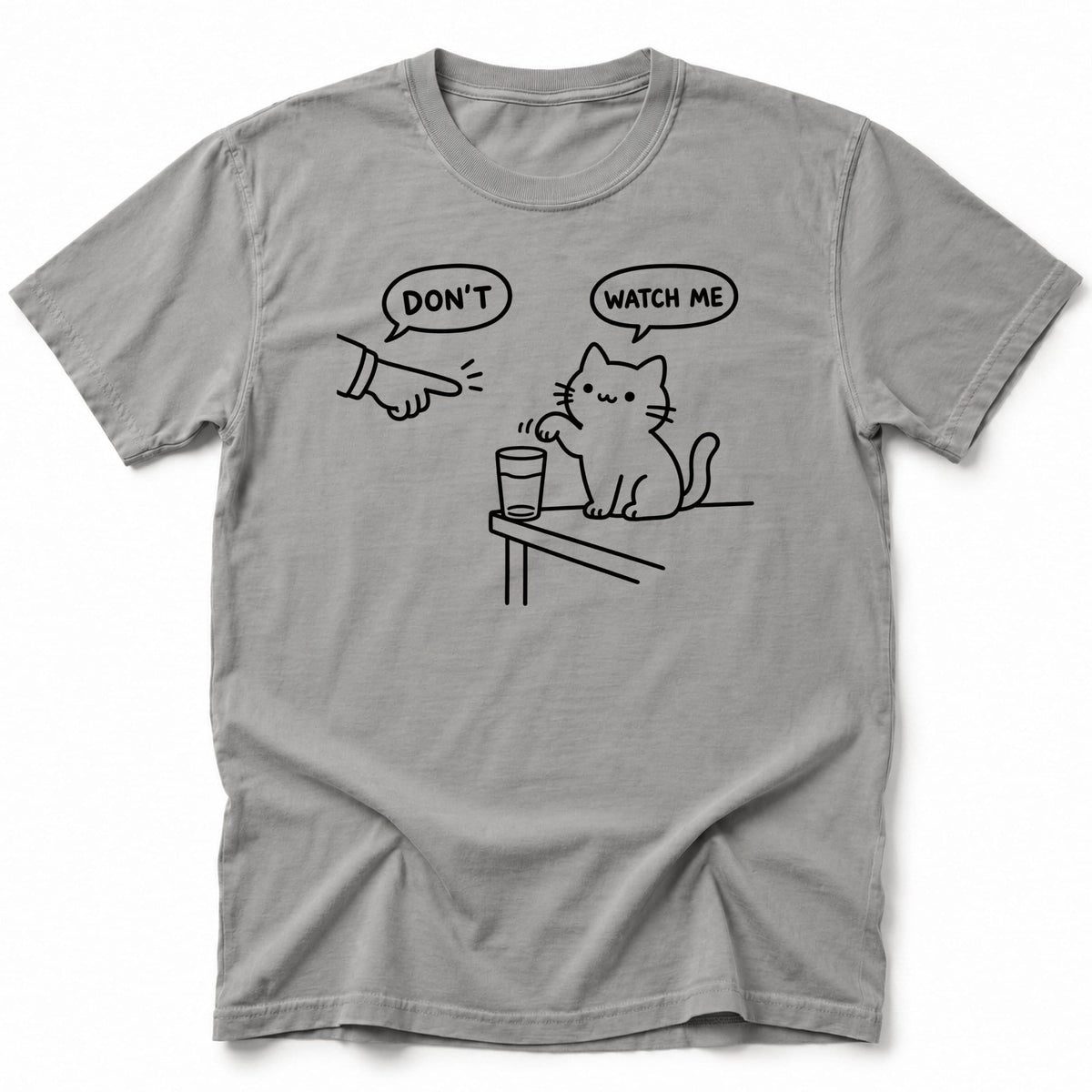 Watch Me T-Shirt Grey / S 26718596626939688396 T-Shirt