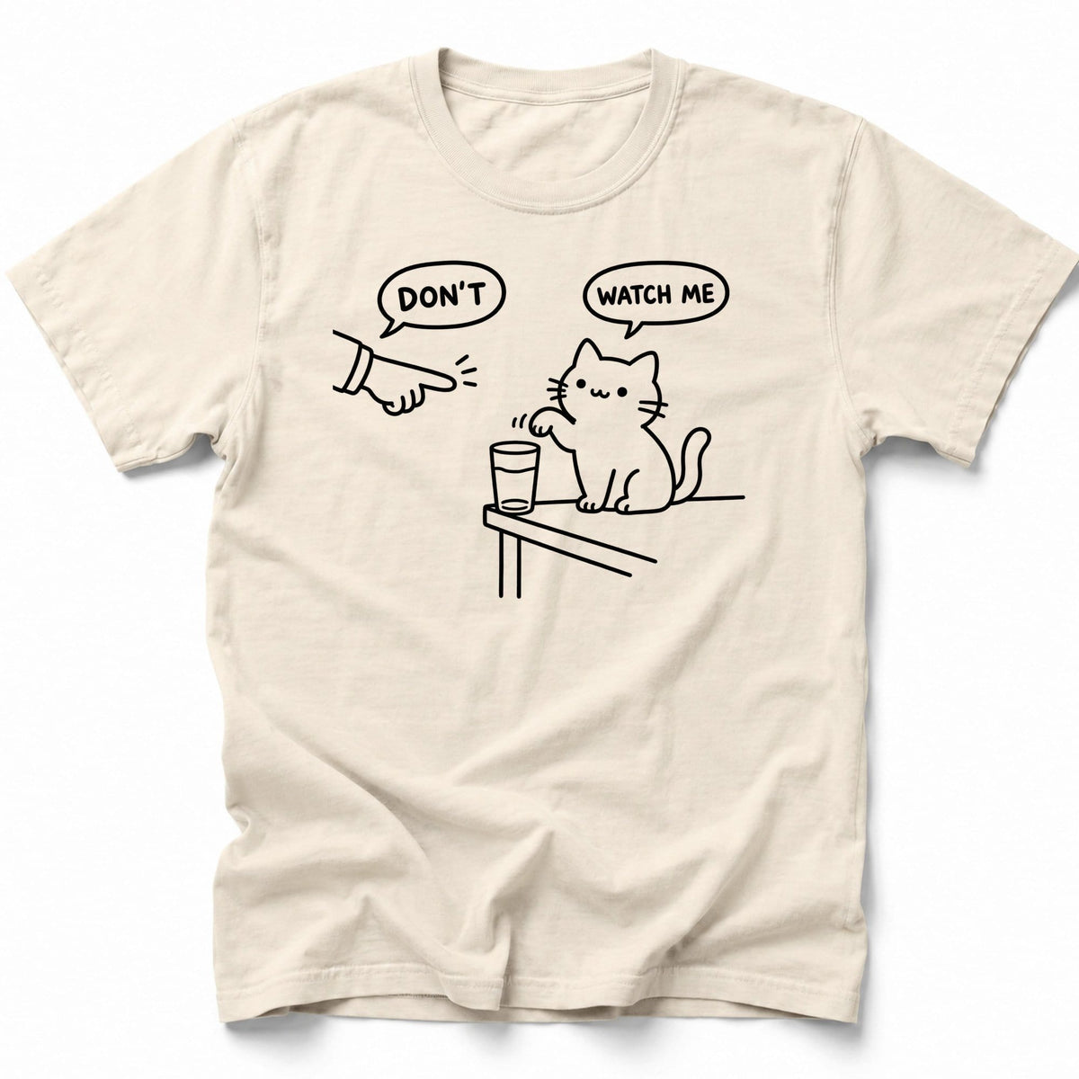 Watch Me T-Shirt Ivory / S 24061662256764020419 T-Shirt