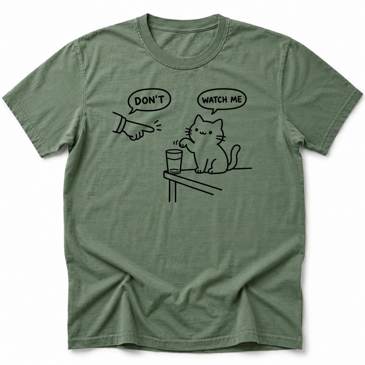 Watch Me T-Shirt Moss / S 32069898467794222368 T-Shirt