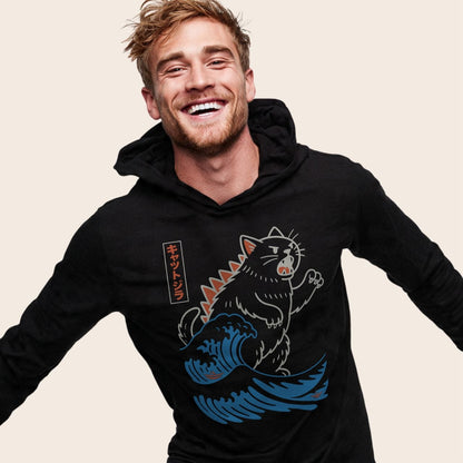 Wave Of Kyattojira Hoodie Hoodie