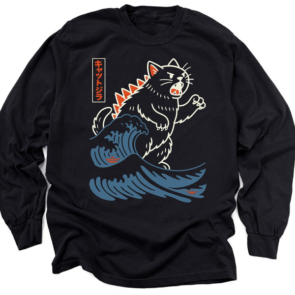 Wave Of Kyattojira Long Sleeve