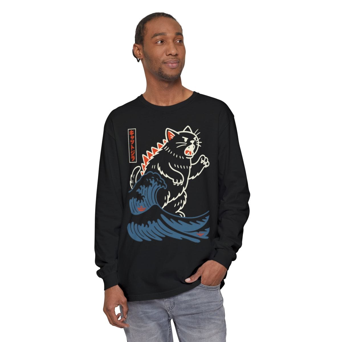 Wave Of Kyattojira Long Sleeve Long-sleeve