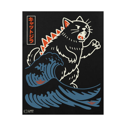 Wave of Kyattojira Poster 11″ x 14″ / Matte 14487601374887381453 Poster