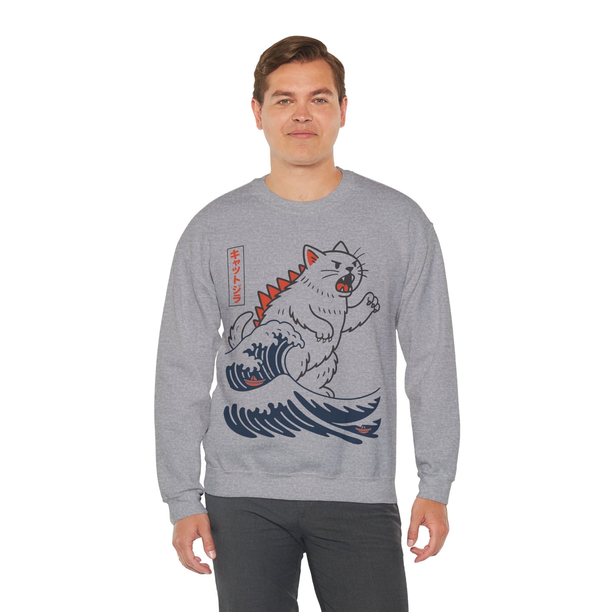 Wave Of Kyattojira Sweatshirt Sweatshirt