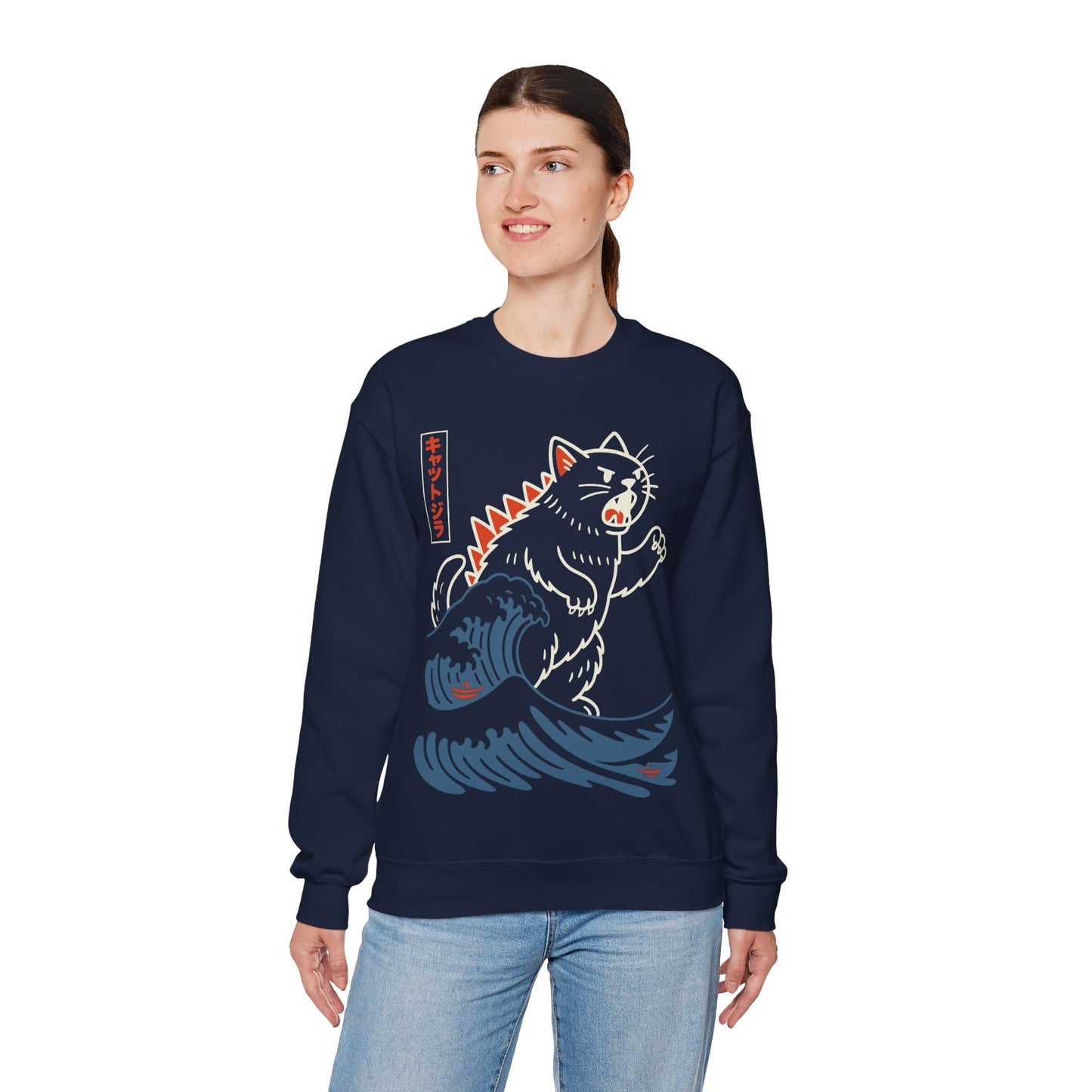 Wave Of Kyattojira Sweatshirt Sweatshirt
