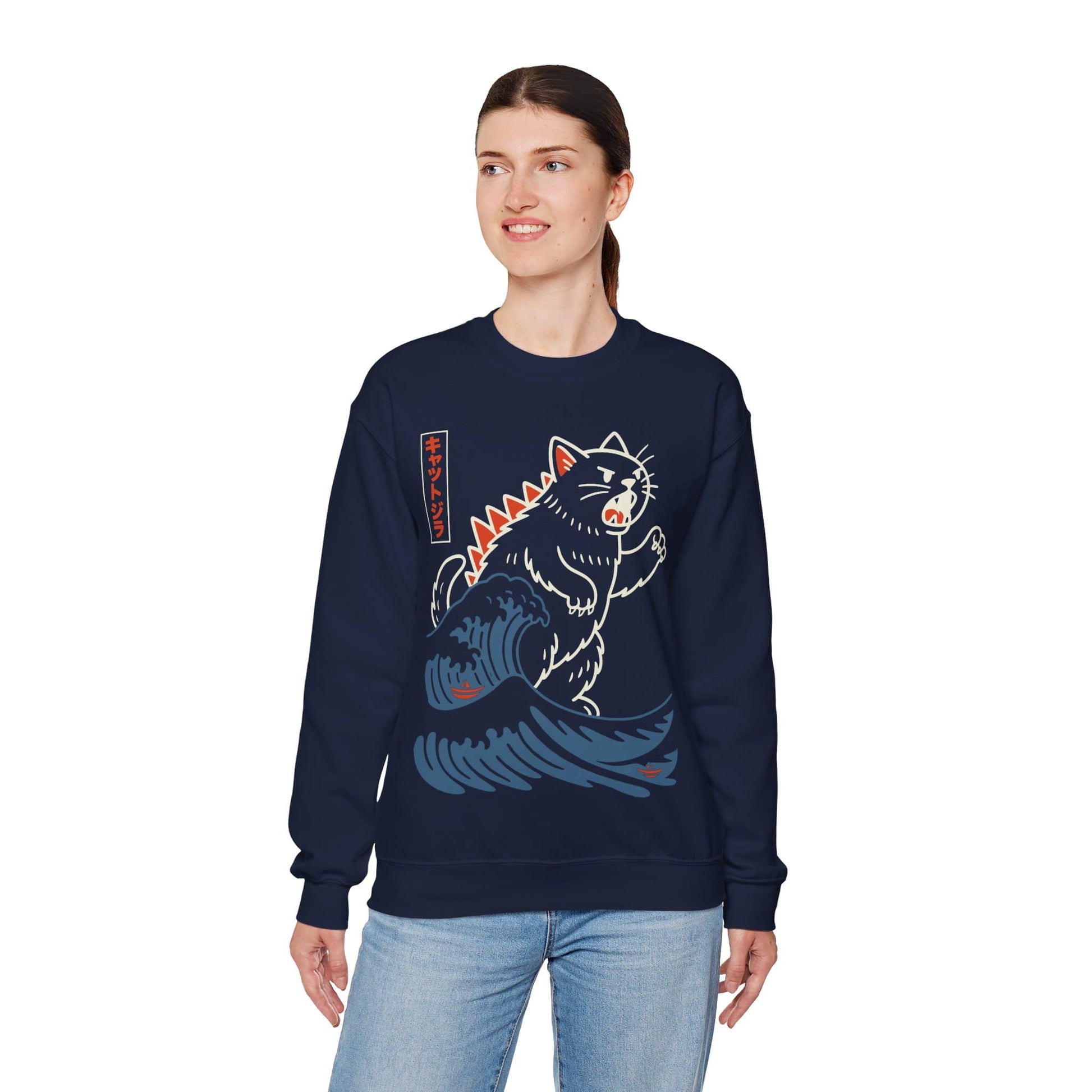 Wave Of Kyattojira Sweatshirt Sweatshirt